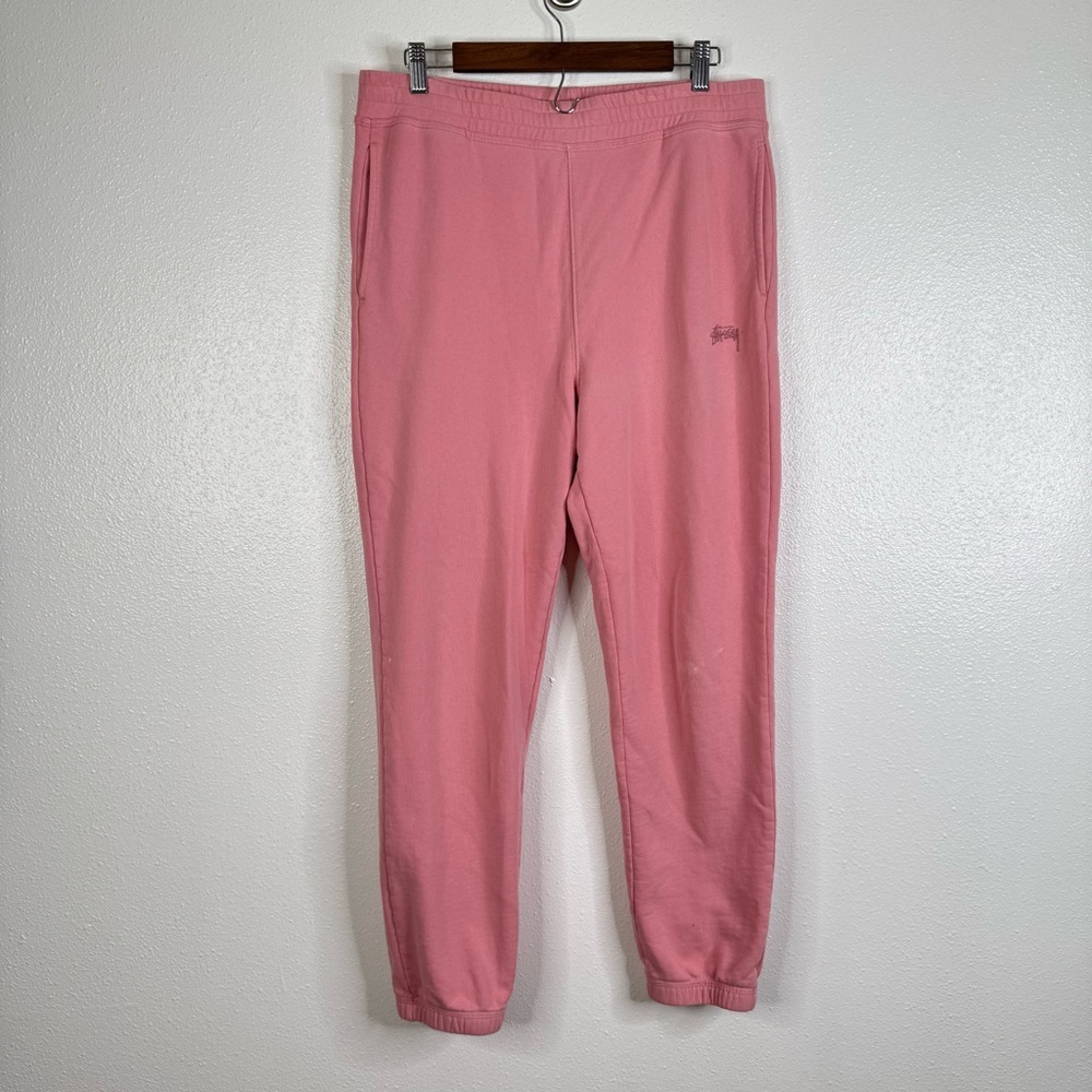 Stussy Pink‎ Sweatpant Joggers Size Medium